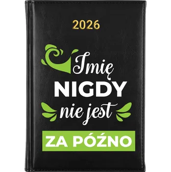 Diář Knižkový kalendář 2026 A5 černý