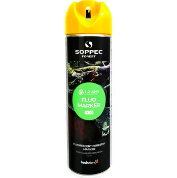 Barva ve spreji Značkovací sprej SOPPEC FLUO MARKER 500 ml žlutý