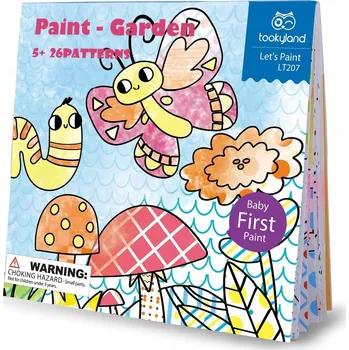 omalovánky TOOKYLAND Omalovánka Malování Vodou „Zahrada“ | LT207