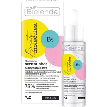 Pleťové sérum Bielenda Beauty Molecules pleťové sérum s niacinamidem 30 ml