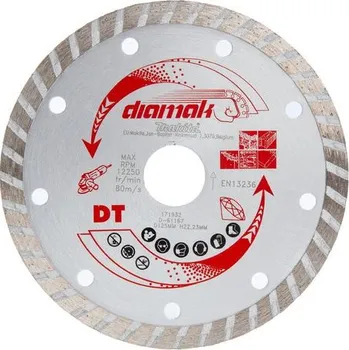 Řezný kotouč Diamantový kotouč MAKITA Diamak Turbo DDT125 125 mm