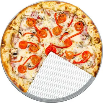 G.Gastro Síto na pizzu - perforovaný hliník - Ø 30 cm