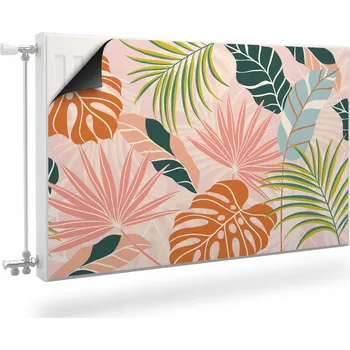 Obraz Magnetická podložka Barevné tropické listy 80x60 cm