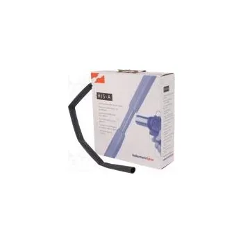 Teplem smrštitelná trubička s lepidlem 3 1 12mm L 5m černá