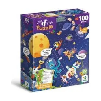 Puzzle Puzzle 100 Look&Find Szalony kosmos