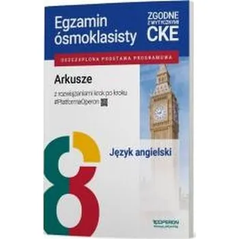 Egzamin ósmoklasisty SP 8 Język angielski Arkusze - Tracz-Kowalska Anna