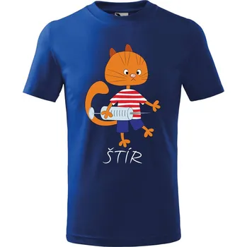 Dětské tričko Zvěrokruh kočky Štír Velikost: 158/12 let, Barva trička: Královsky modrá