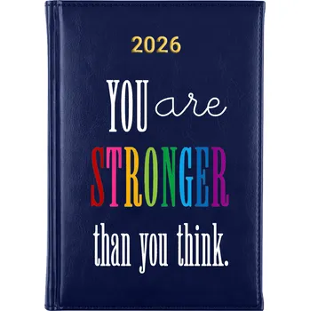 Kalendář Knižní kalendář 2026 A5 modrý