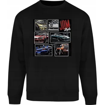 Pánská mikina Mikina Bez Kapuce JDM Honda Nissan Toyota Japonská Motorizace R-3XL