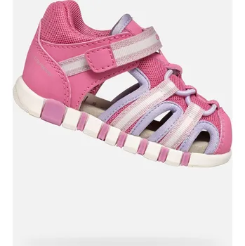 Dívčí tenisky Dívčí boty první kroky GEOX IUPIDOO B5517D05014C8F8R RŮŽOVÁ 24