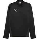 Pánské triko PUMA TEAMGOAL TRAINING 1/4 ZIP TO 658629_03 PUMA BLACK/WHITE/DARK GRAY L