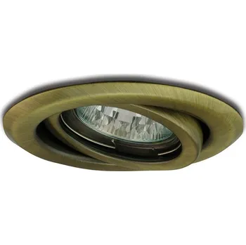 Bodové svítidlo PANLUX VÝKLOPNÝ PODHLED zlato antik VPD-R50/ZA