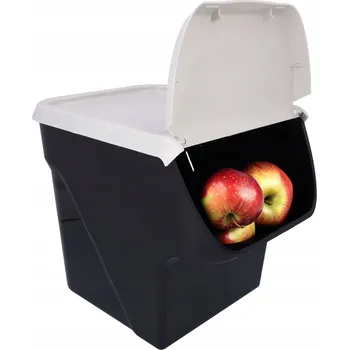 Dóza na potraviny Nádoba na brambory, zeleninu, ovoce a cibuli 13 l, kontejnery s víkem