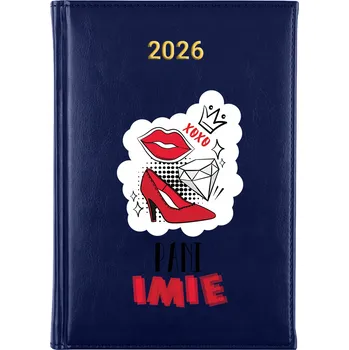 Kalendář Knižní kalendář 2026 A5 modrý