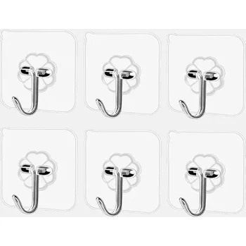 Věšák na topení do koupelny | Koupelnový háček, Věšák na ručníky - 6 ks