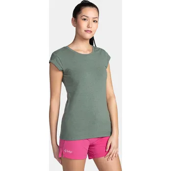 Dámské tričko Dámské triko KILPI PROMO-W TL0366KI TMAVĚ ZELENÁ 36