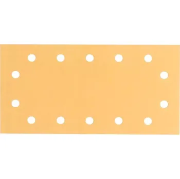 Brusný papír 10dílná sada brusných papírů - 115 x 230 mm, 80 Bosch 2608605267 115 x 230 mm, K80
