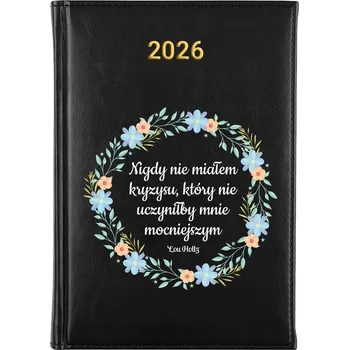 Diář Knižkový kalendář 2026 A5 černý
