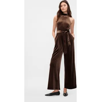 Dámský overall GAP Sametový overal - Dámské GAP hnědá 3124926