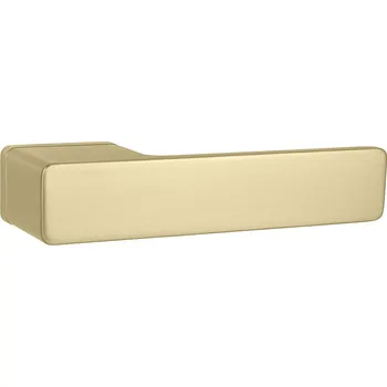 Dveřní kování MPK - GRANDERA - RT 38 - 55 mm, bez spodní rozety, klika/klika OLS - Mosaz broušená