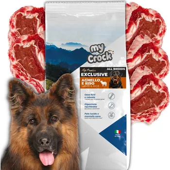 Krmivo pro psa Suché Krmivo pro psy 15 kg Dospělý Pes Jehněčí & Ryba MyCrock Ovčák