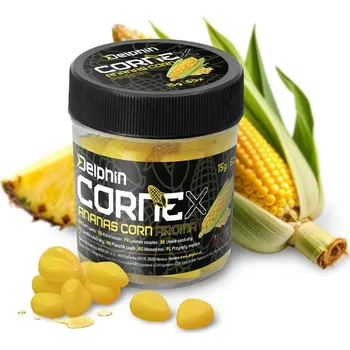 Návnadová surovina Delphin Umělá nástraha CorneX Pop Up / 60ks Kukuřice - Ananas