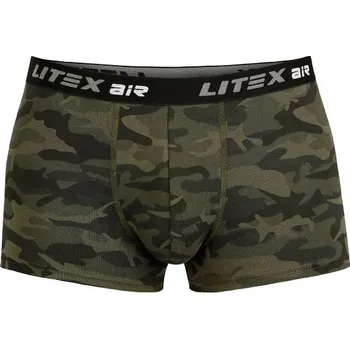 Boxerky Pánské boxerky LITEX zelené Barva: tisk, Velikost: L