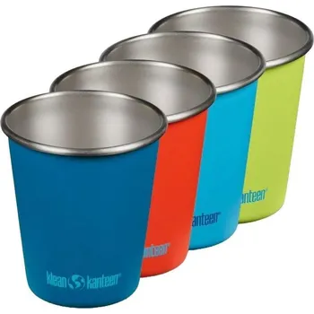 Kempingové nádobí Klean Kanteen sada nerezových pohárků Steel Cups 296ml color