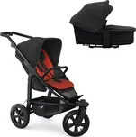 TFK mono 3 2v1 včetně sportovního sezení 2025 anthracite with red highlights