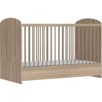 Dětská postýlka Faktum Variabilní postýlka Mia Sonoma 70x140 cm Lišta proti okusu: bez lišty, Stahovací bočnice: bez stahovací bočnice