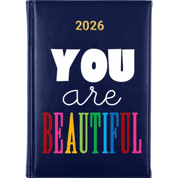 Kalendář Knižní kalendář 2026 A5 modrý