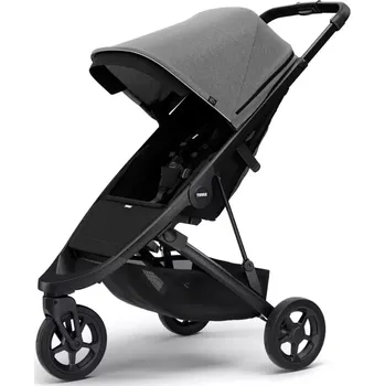 Kočárek Thule SPRING STROLLER Black Grey Melange