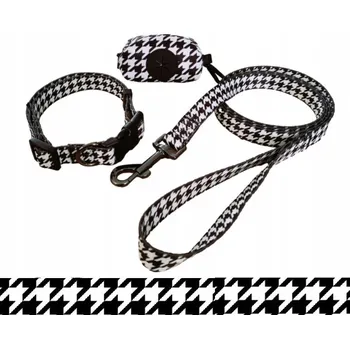 Obojek pro psa Sada: vodítko 150 cm + obojek vel. M 30-50 cm + Pouzdro