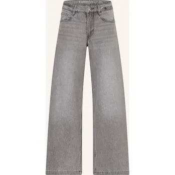 Garcia Dívčí Džíny Wide Fit, tmavě šedá, 158