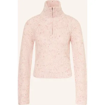 Dámská mikina Tommy Jeans Dámský Svetr Troyer, světle růžová, 42
