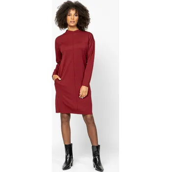 Dámské šaty Dámské šaty HEAVY TOOLS VANAKE Barva: burgundy, Velikost: L