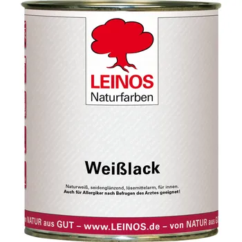 Lak na dřevo LEINOS 820 - Bílý lak 0,75lt