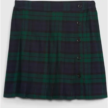 Dámská sukně GAP Teen kostkovaná mini sukně - Holky GAP černá | šedá 2147124