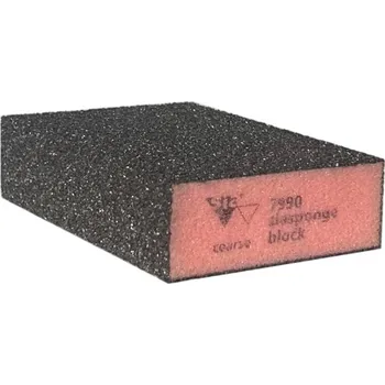 Brusný papír SIA brusná houbička čtyřstranná COARSE (P40)