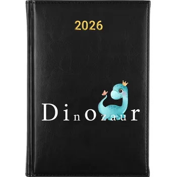 Kalendář Knižní kalendář 2026 A5 FunnyCase černý