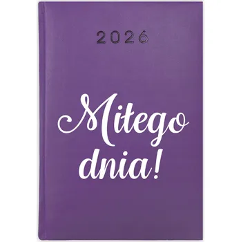 Kalendář Knihový kalendář 2026 A5 fialový