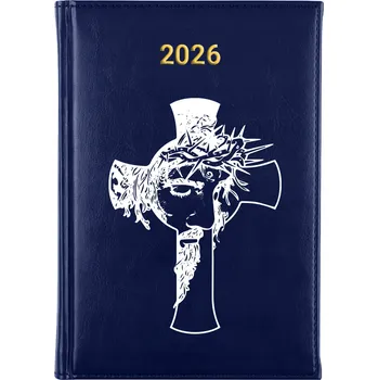 Kalendář Knižní kalendář 2026 A5 modrý