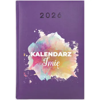 Kalendář Knihový kalendář 2026 A5 fialový