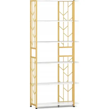 Knihovna Regál Costway 80 cm x 180 cm x 31 cm bílý