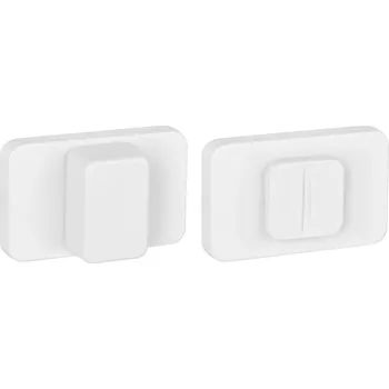 MPK - ROZETA GRANDERA - RT rozety WC WS - Bílá matná