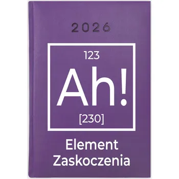 Kalendář Knihový kalendář 2026 A5 fialový