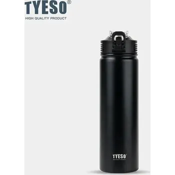 Termoska Termo lahev na vodu | nerezová termoska, sportovní láhev - Black , 750 ml