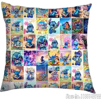 Povlak na polštářek Roztomilý povlak Stitch 45x45 cm | povlak na polštář, dekorace do pokoje - H3