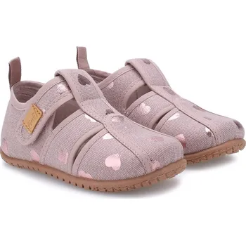 Dívčí bačkory Domácí obuv EMEL 101-9 malá srdíčka Velikost: 22