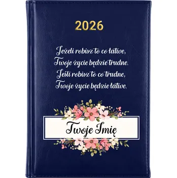 Kalendář Knižní kalendář 2026 A5 modrý